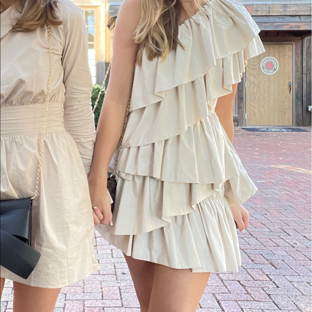ruffle dress